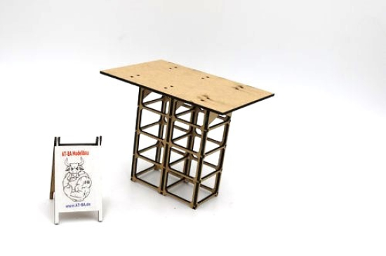 AT-BA Pfeiler für Brücke Carreraschiene für 2 Fahrspuren 220084